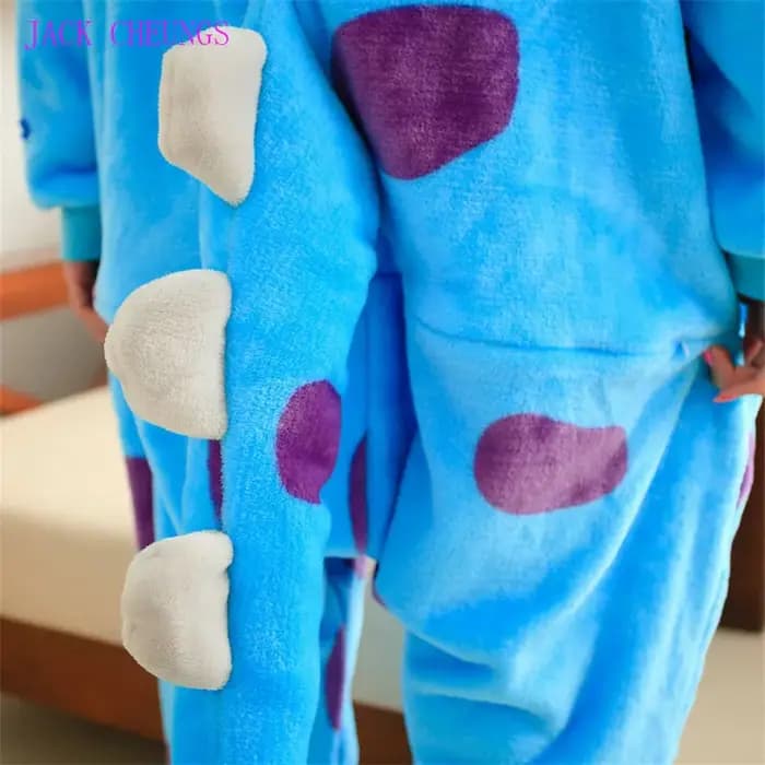 Monster Sulley Sullivan adulte Kigurumi Onesies pyjamas dessin animé Animal Costume unisexe Halloween
