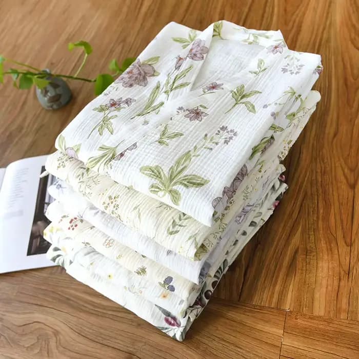 Kimono japonais 2025 nouvelle Robe femme 100% coton