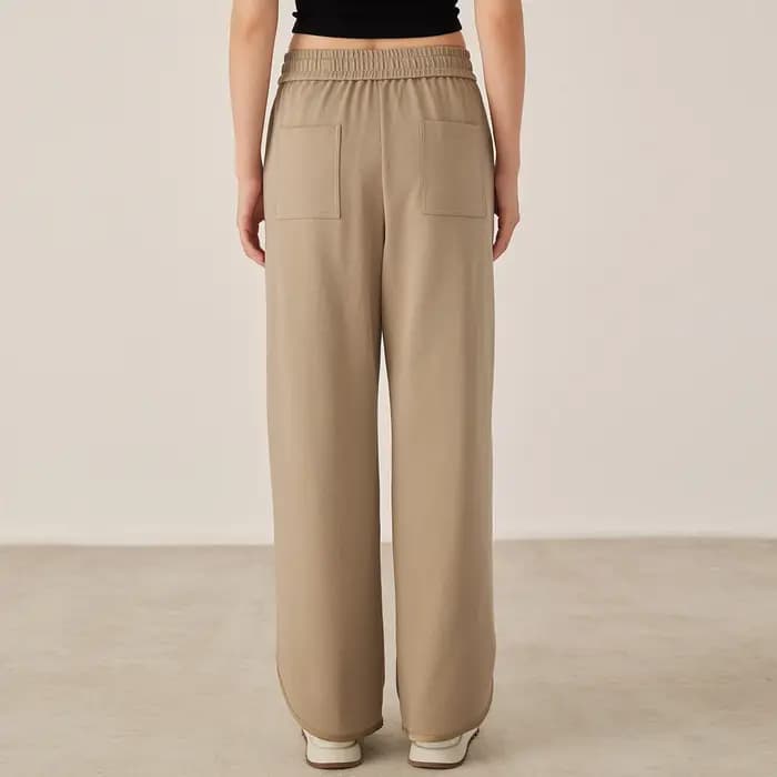Pantalon de salon à jambes larges pour femme