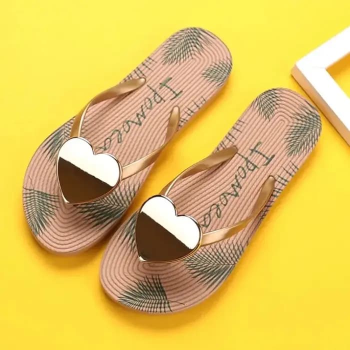Maison pantoufle femmes coeur amour nuage sandales été tongs plage diapositives décontracté