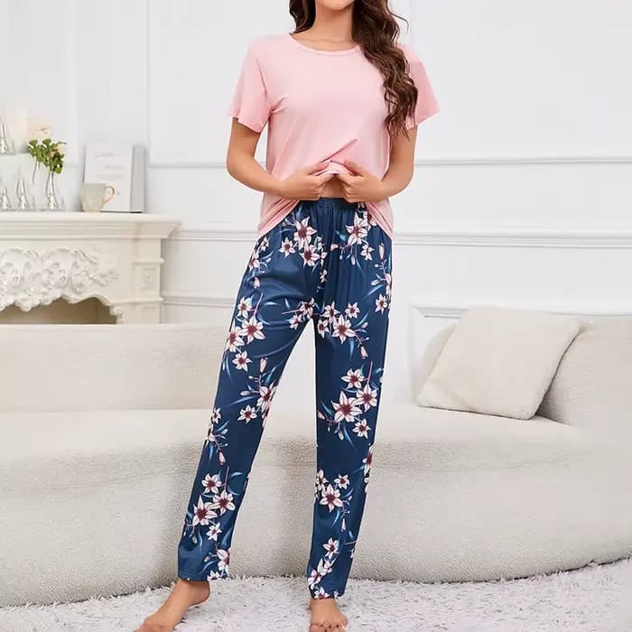 Pyjama Femme costume de maison doux confort vêtements de nuit