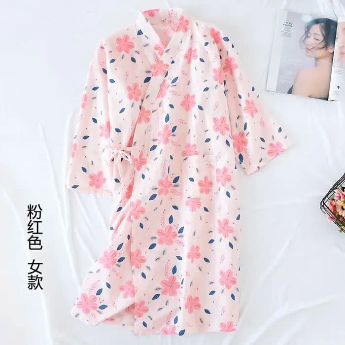 Peignoir kimono japonais pour femmes