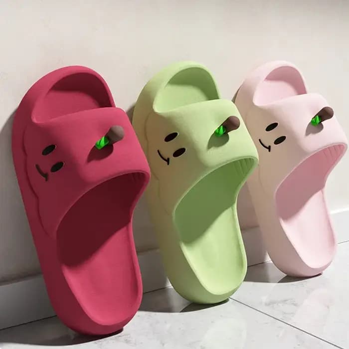 Pantoufles d'intérieur en EVA souple pour femme