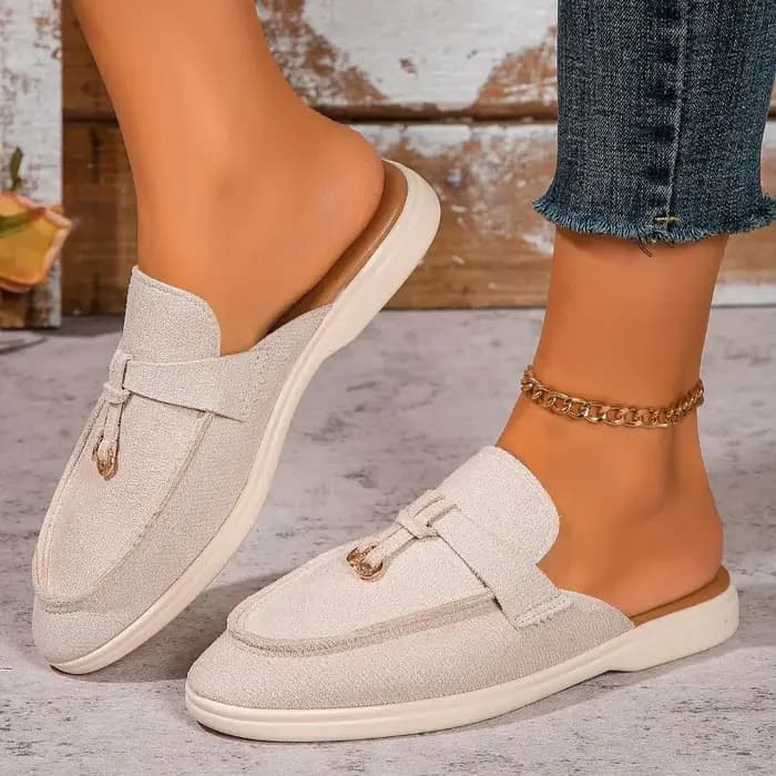 Lofu – chaussures rétro en flanelle douce pour femmes