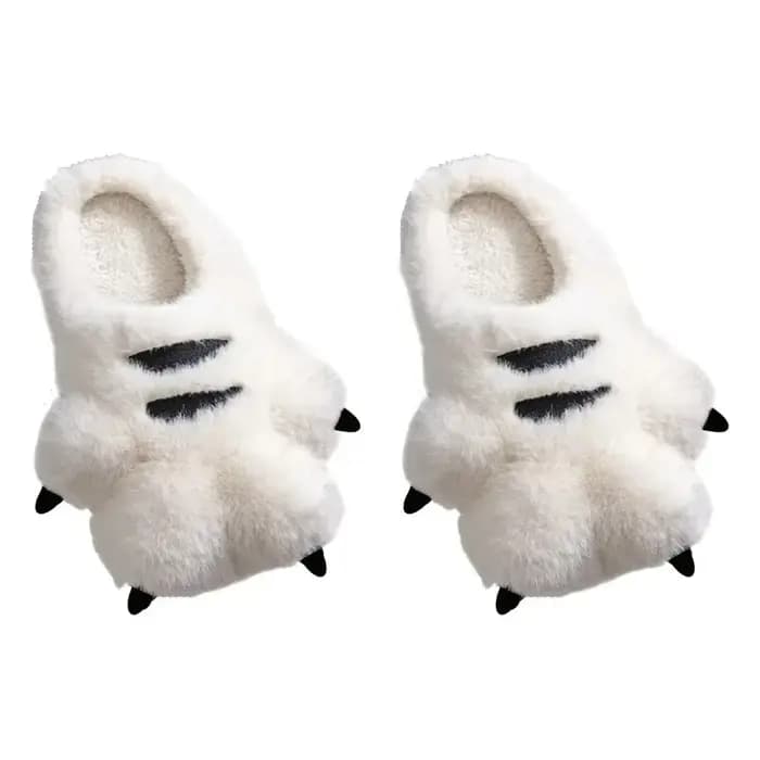 Chaussons de maison en peluche mignons pour femmes