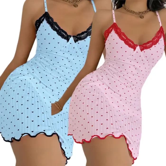 Chemise de nuit sexy pour femme