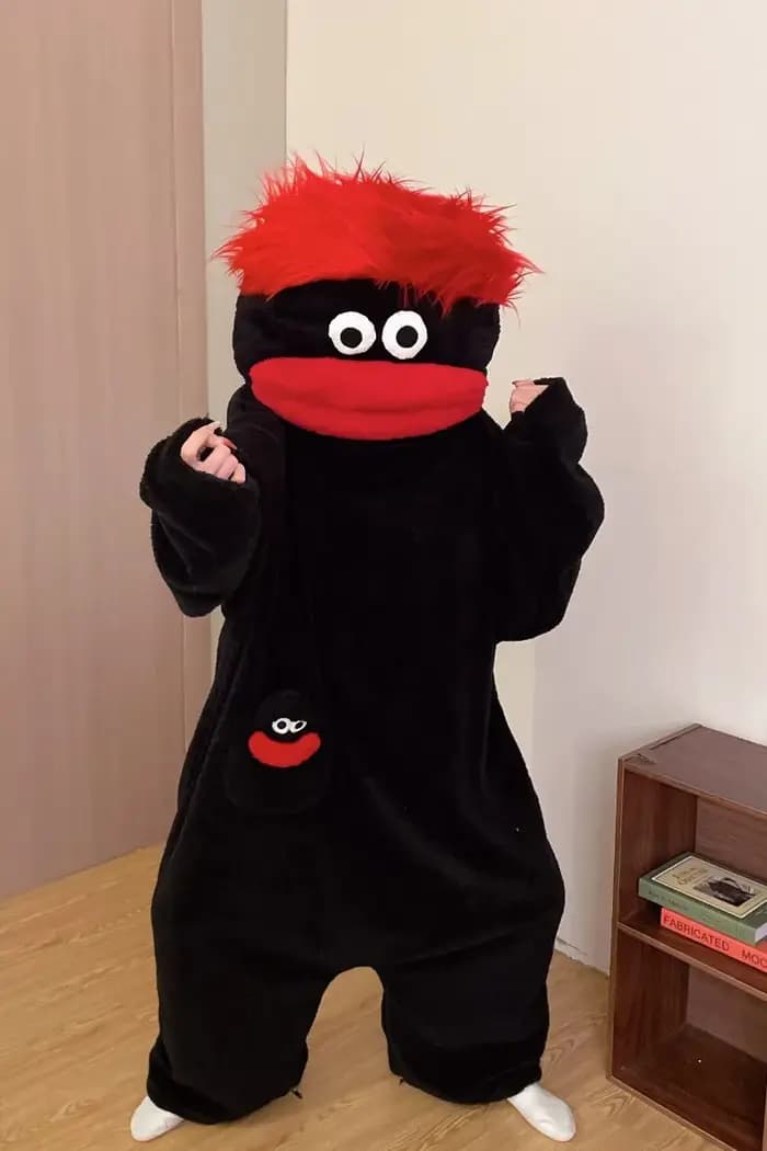 Pyjama d'hiver Big Mouth Fish pour adultes
