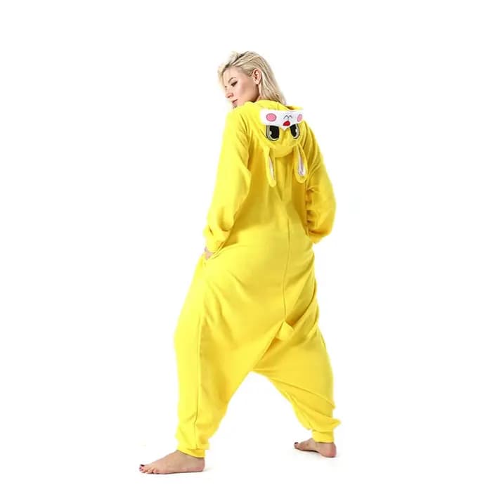 Pyjama Kigurumi une pièce à capuche pour femme