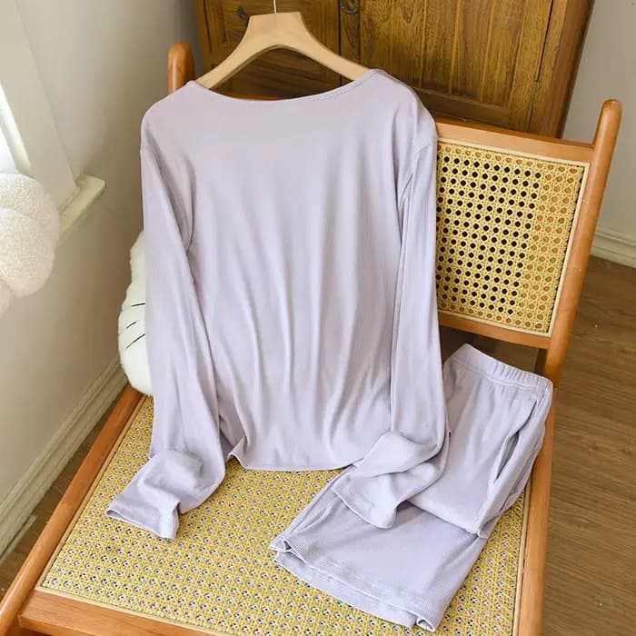 Ensemble de pyjamas pour femmes deux pièces vêtements de nuit