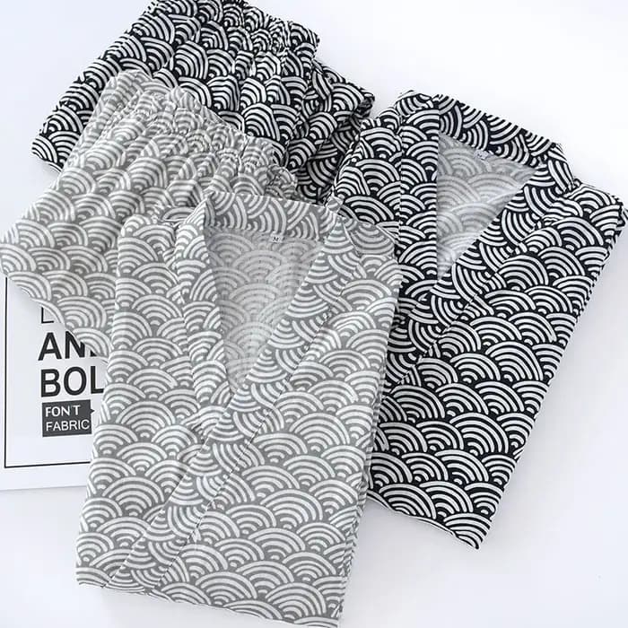 Pyjama de Style japonais pour hommes et femmes