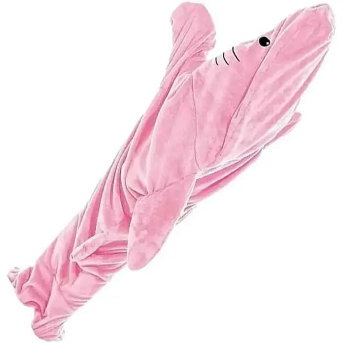 Pyjama combinaison à capuche requin de dessin animé