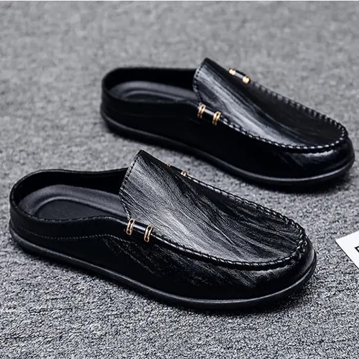 Pantoufles d'Niken Cuir pour Homme