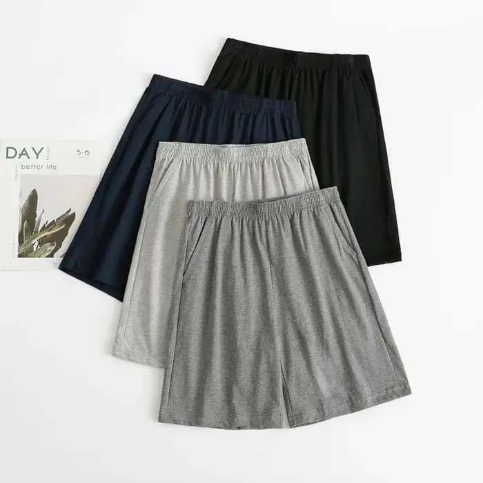 L-5XL Pyjamas Pantalon Pour Hommes Décontracté Grande Taille Vêtements De Nuit Shorts Coton D'été Pyjama Homme