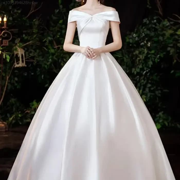 Robe de soirée élégante en satin pour femme