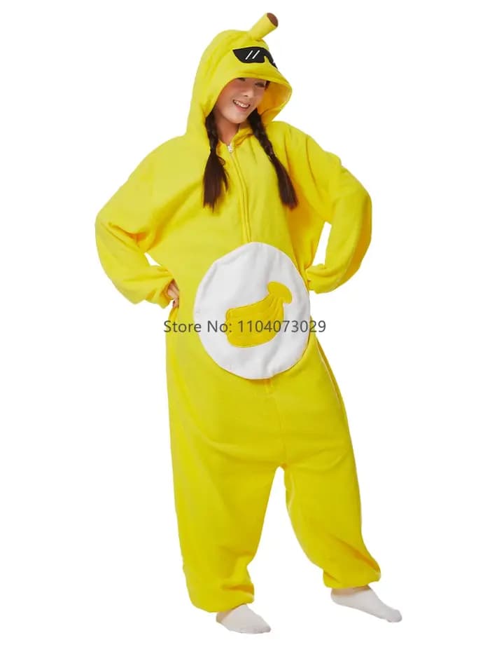 Onesieshow Fruit Kigurumi Pyjamas Halloween Onesie Adulte Enfants Dessin Animé Citrouille Avocat Pyjama Cosplay Fête Femmes Hommes Homewear