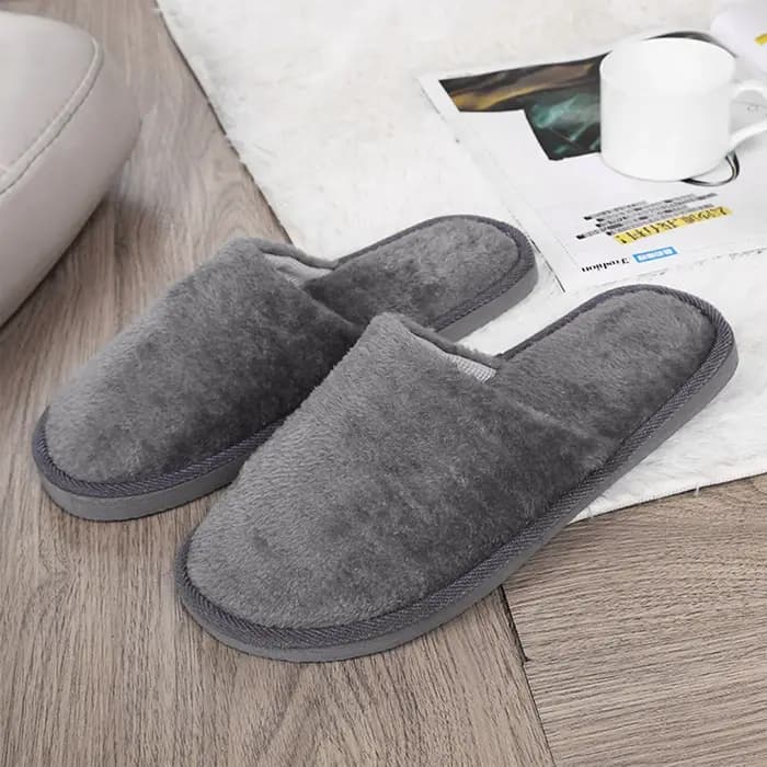 Pantoufles d'hiver chaudes pour hommes