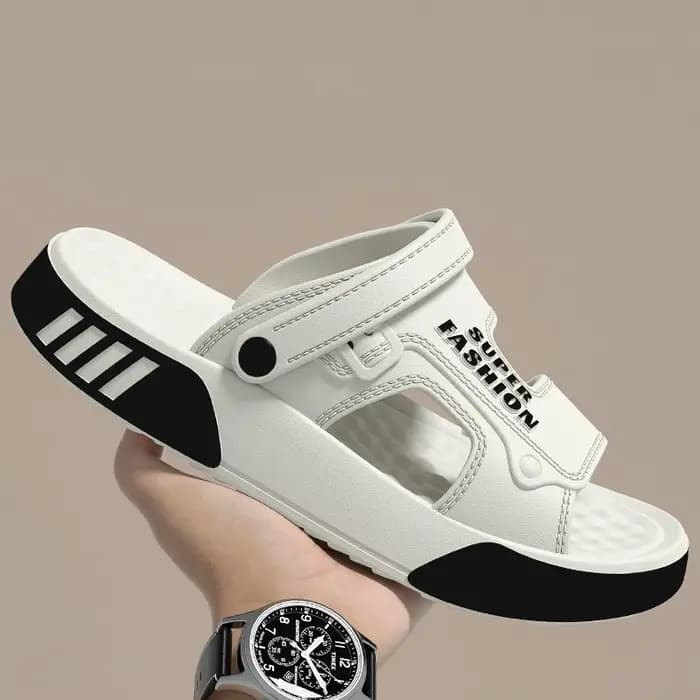 Chaussons d'été pour hommes en EVA à semelle souple