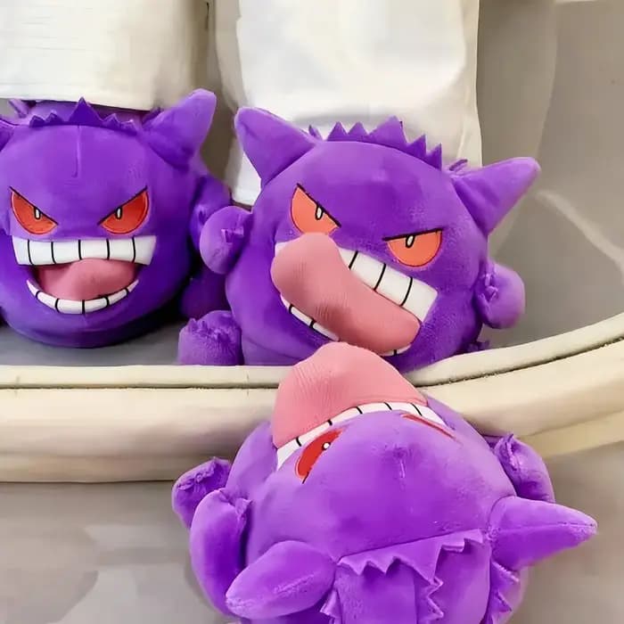 Nouvelles pantoufles Gengar 2026 – Design amusant avec langue dégagée