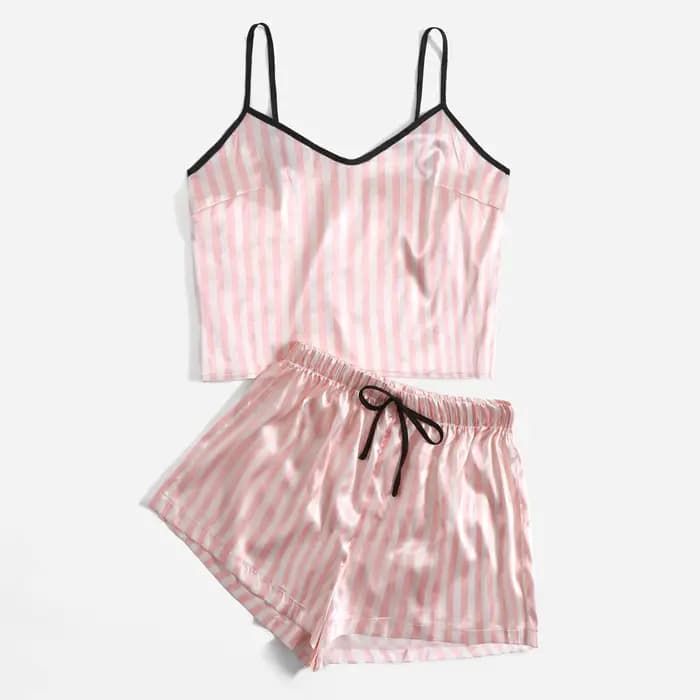 Ensemble pyjama d'été Sexy pour femmes