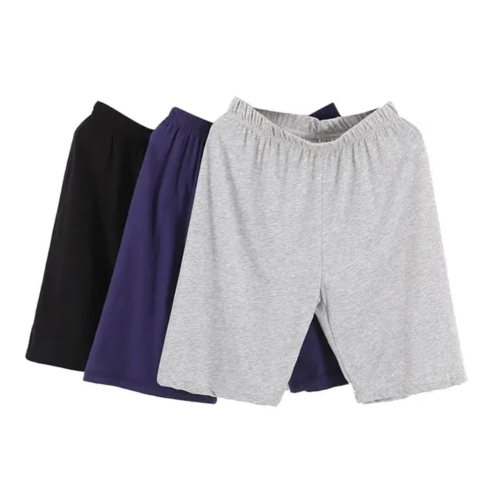 Maison pyjama Shorts hommes vêtements de nuit Sexy élastique sommeil bas coton confortable respirant