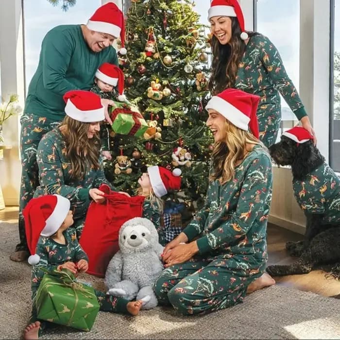 Ensemble pyjama de noël pour famille