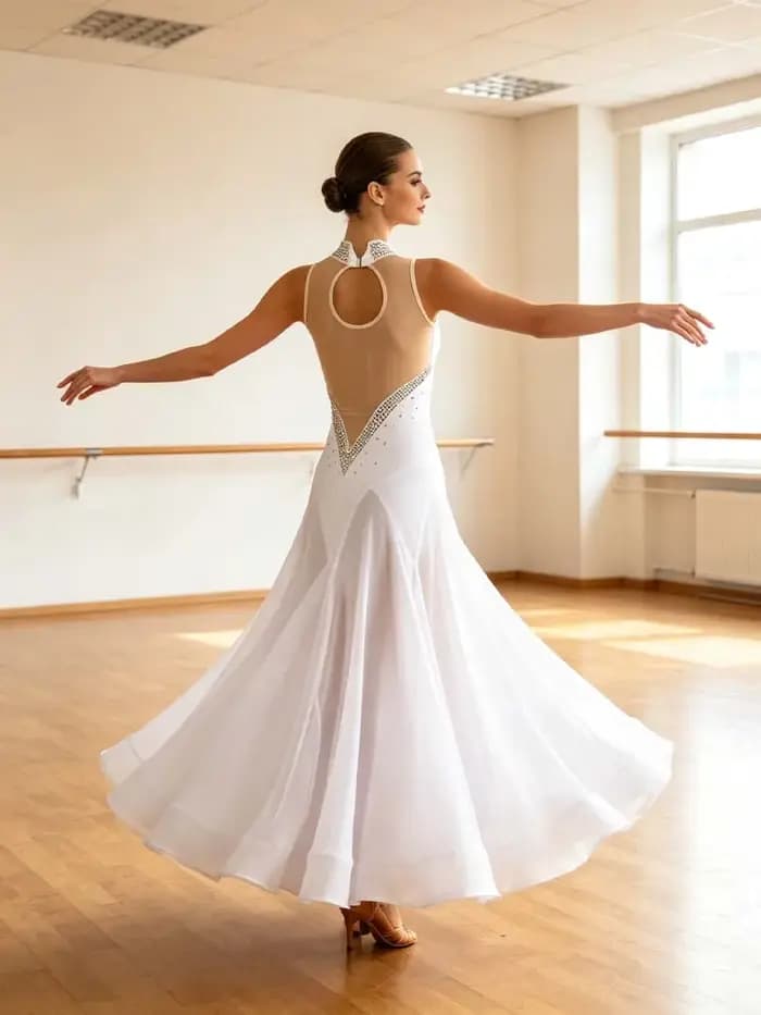 Robes de danse de salon standard pour adultes