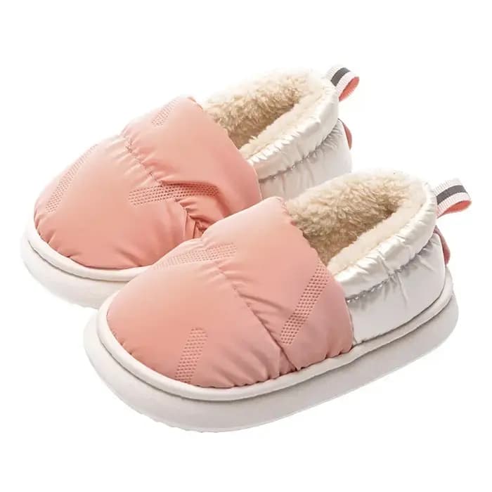 Chaussons d'intérieur en coton pour enfants