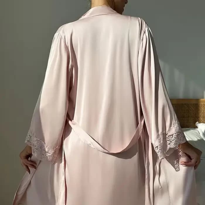 Printemps été femmes Robe chemise de nuit vêtements