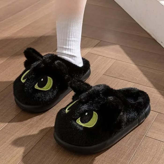 Pantoufles en coton « How to Train Your Dragon Toothless » créatives