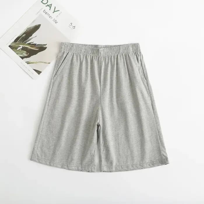 L-5XL Pyjamas Pantalon Pour Hommes Décontracté Grande Taille Vêtements De Nuit Shorts Coton D'été Py