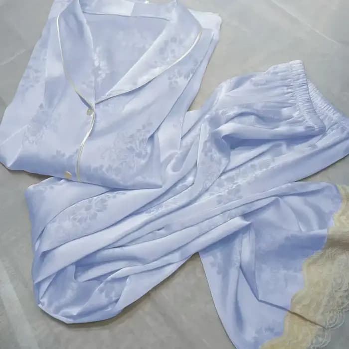 Femme 2 pièces Pyjamas ensemble vêtements de nuit nouveau Style chinois Jacquard Pyjama