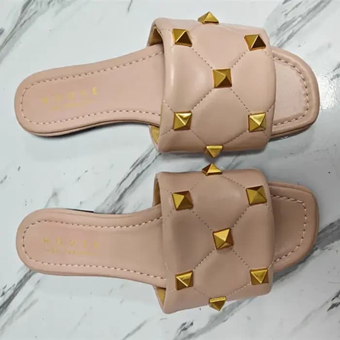 Pantoufles en peau de mouton pour femmes