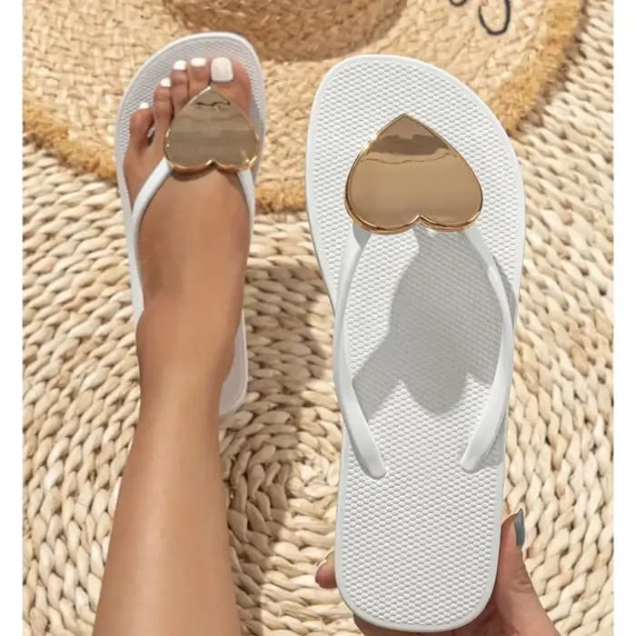 Maison pantoufle femmes coeur amour nuage sandales été tongs plage diapositives décontracté