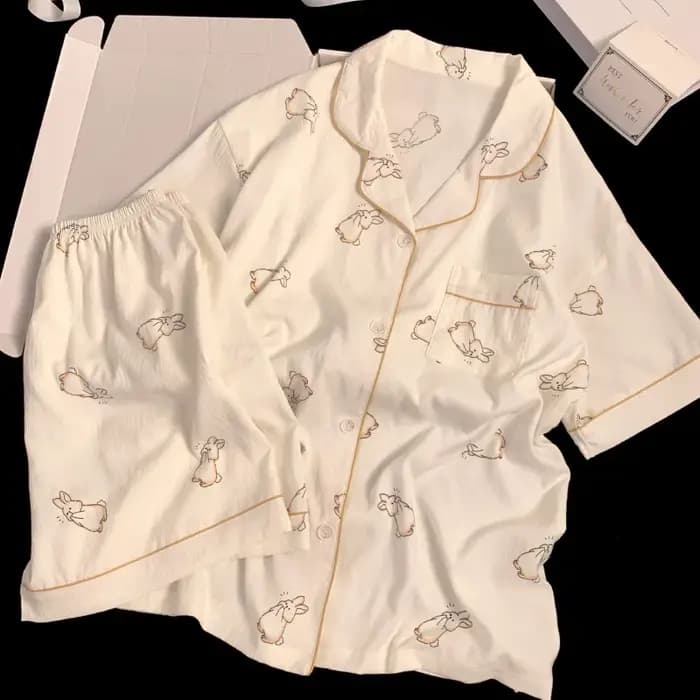 Ensemble de pyjama trois pièces pour femmes pour le printemps et l'été