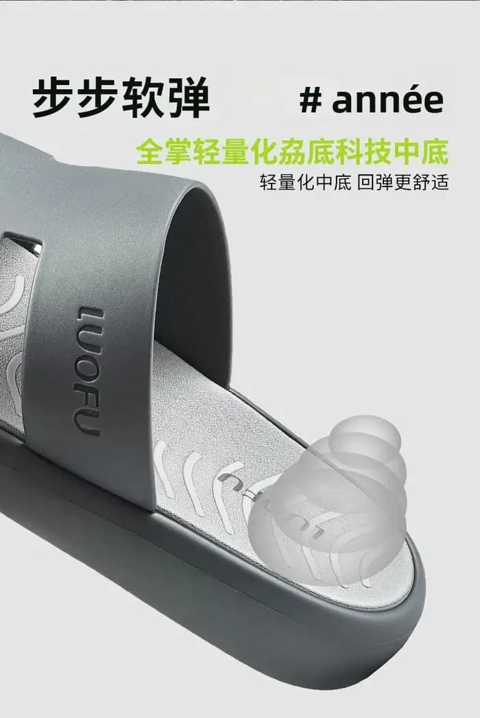 LUOFU Nouvelles pantoufles souples pour hommes