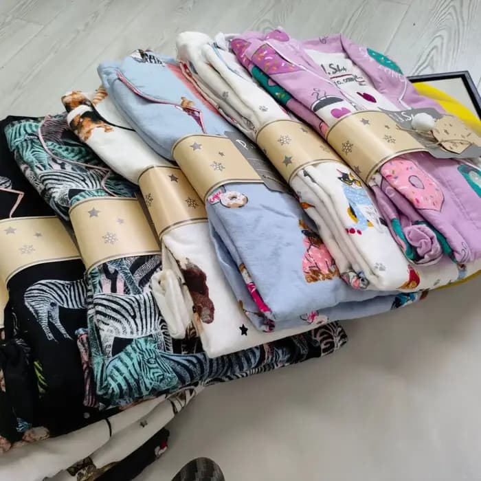 Ensemble pyjama 100% coton pour femme