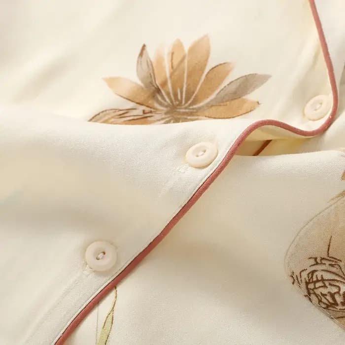 Vêtements de nuit en viscose de coton pour femmes