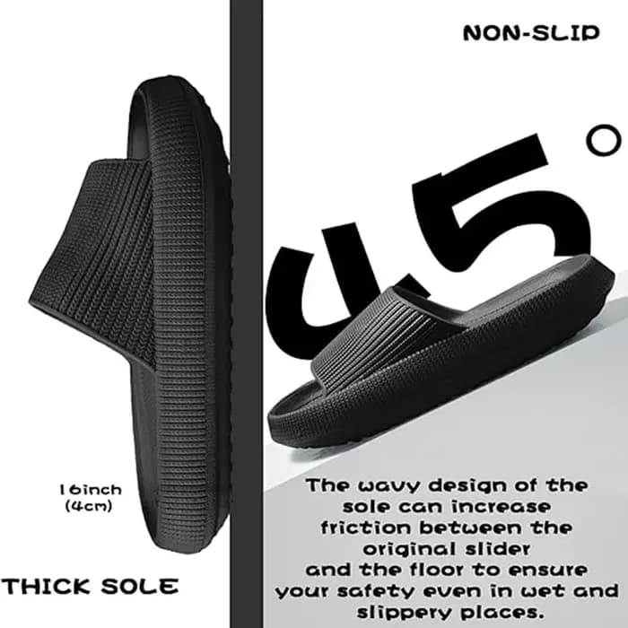 Sliders Cloud Pantoufles antidérapantes pour hommes et femmes