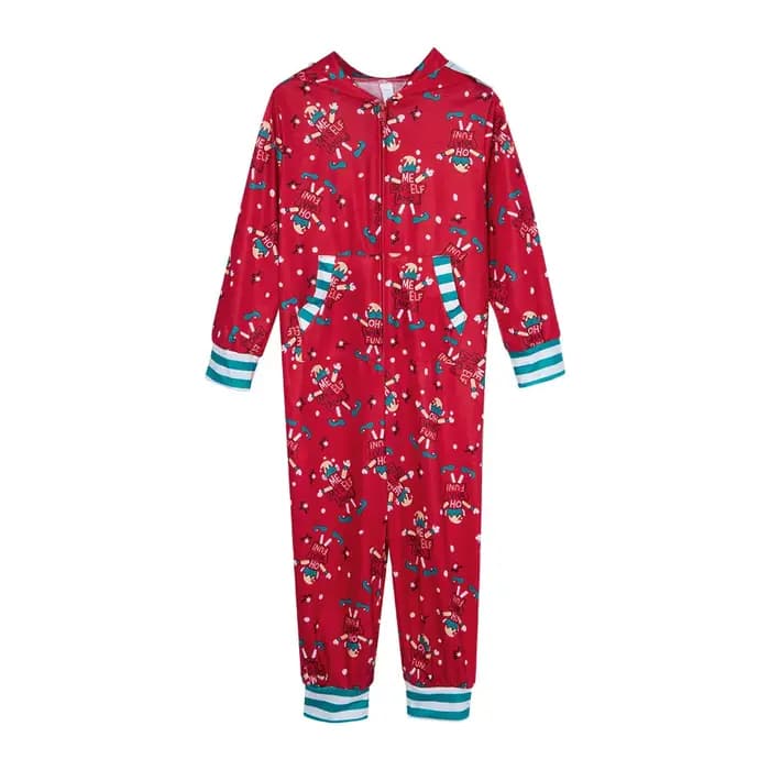 Combinaison pyjama de noël assortie pour la famille