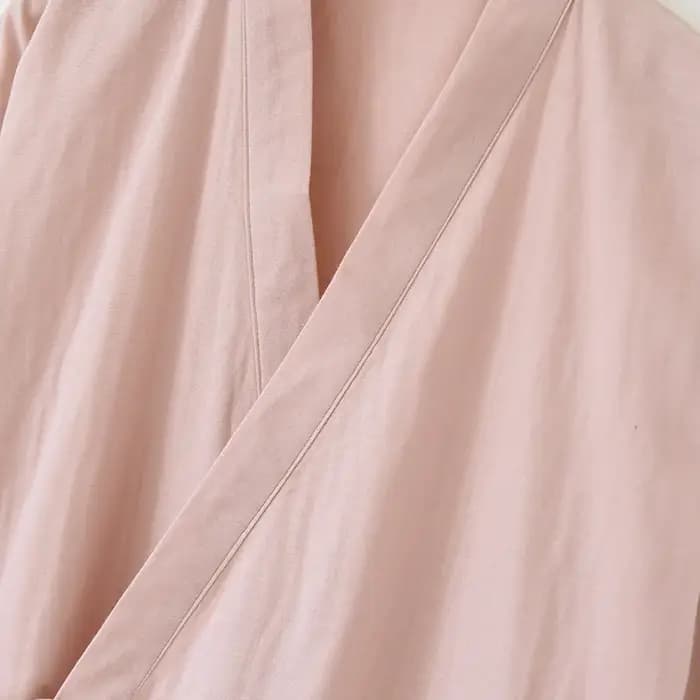 Peignoir en Gaze de Coton pour Homme et Femme