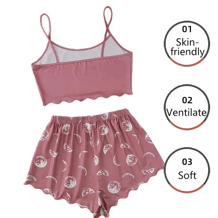 Ensemble de pyjama d'été confortable pour femme