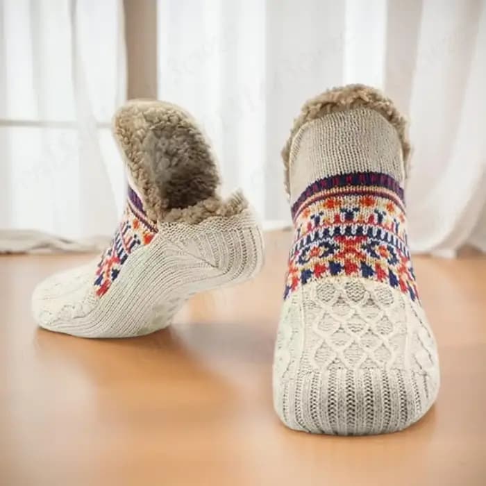 Chaussettes de sol de neige chaudes pour hommes et femmes