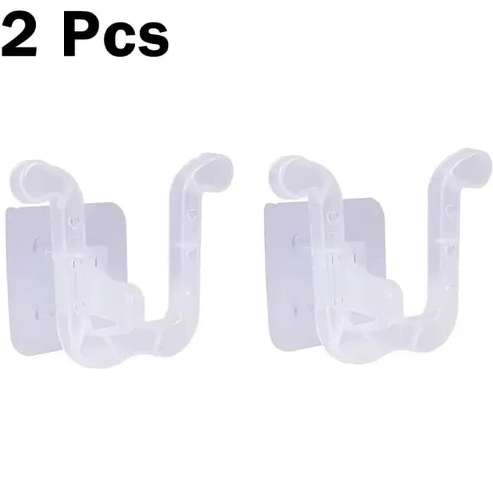 2/4/6 crochets muraux adhésifs sans perçage pour pantoufles, support de rangement pour chaussures et