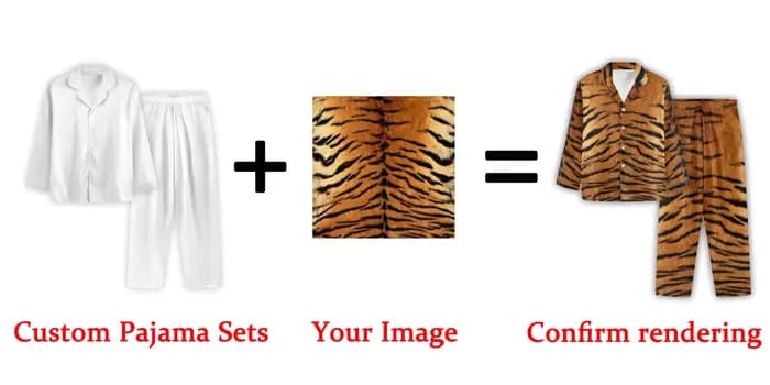 Ensembles de pyjama à motifs personnalisés pour hommes