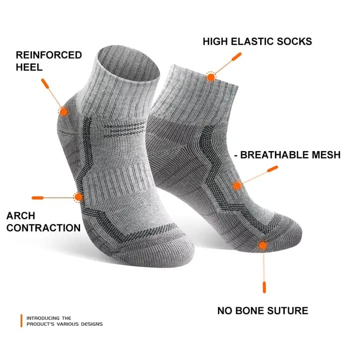Chaussettes en laine mérinos pour hommes