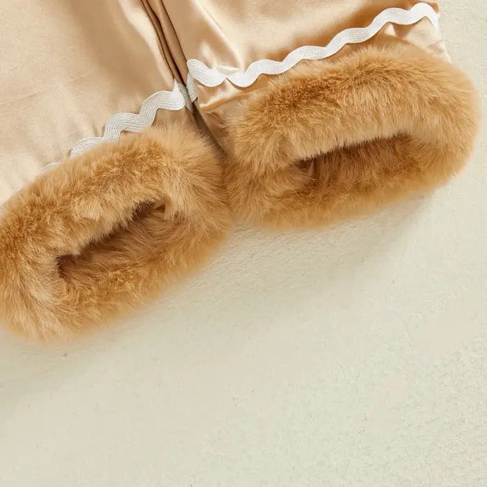 Pyjama en pain d'épice pour enfants en bas âge
