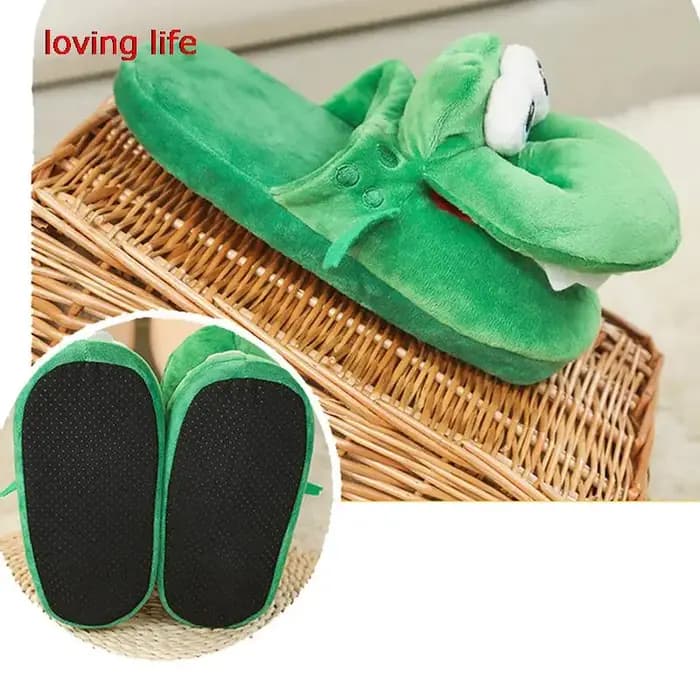 Homme femmes pantoufle 2025 hiver bouche ouverture maison