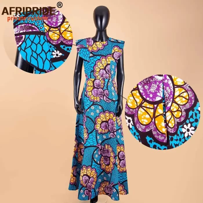 Robe africaine en coton pour femmes