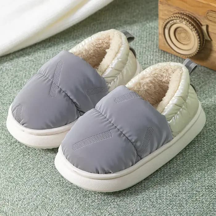 Chaussons d'intérieur en coton pour enfants