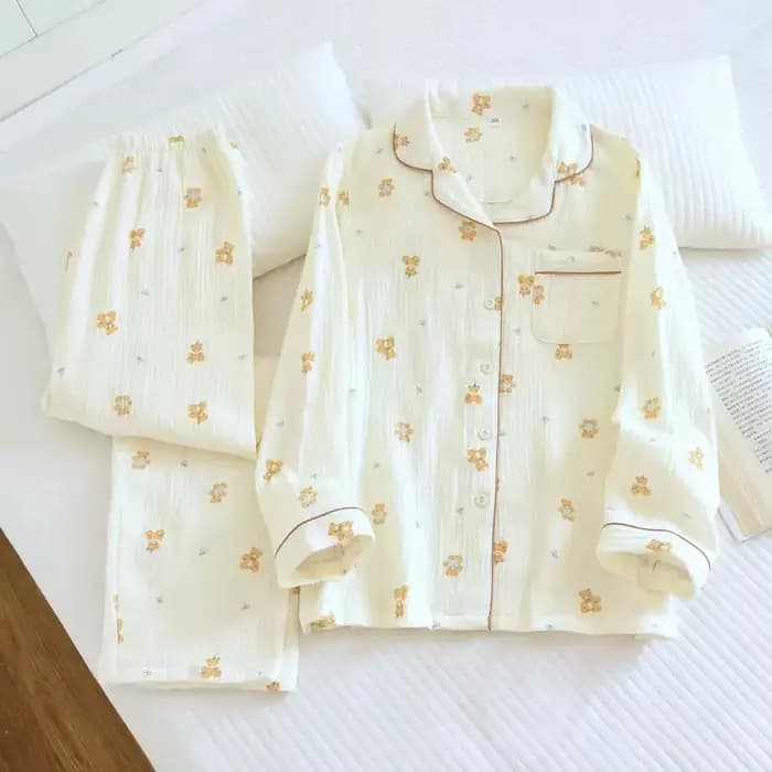 2025 hiver femmes pyjamas 100 % coton grande taille